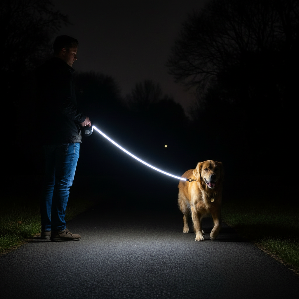Light Up Dog Walking Leash: Illuminate Your Night time Walks