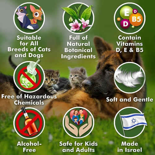 Pet Ear Cleaning Wipes – Gentle & Allergen-Free for Dogs & Cats, 100pcs